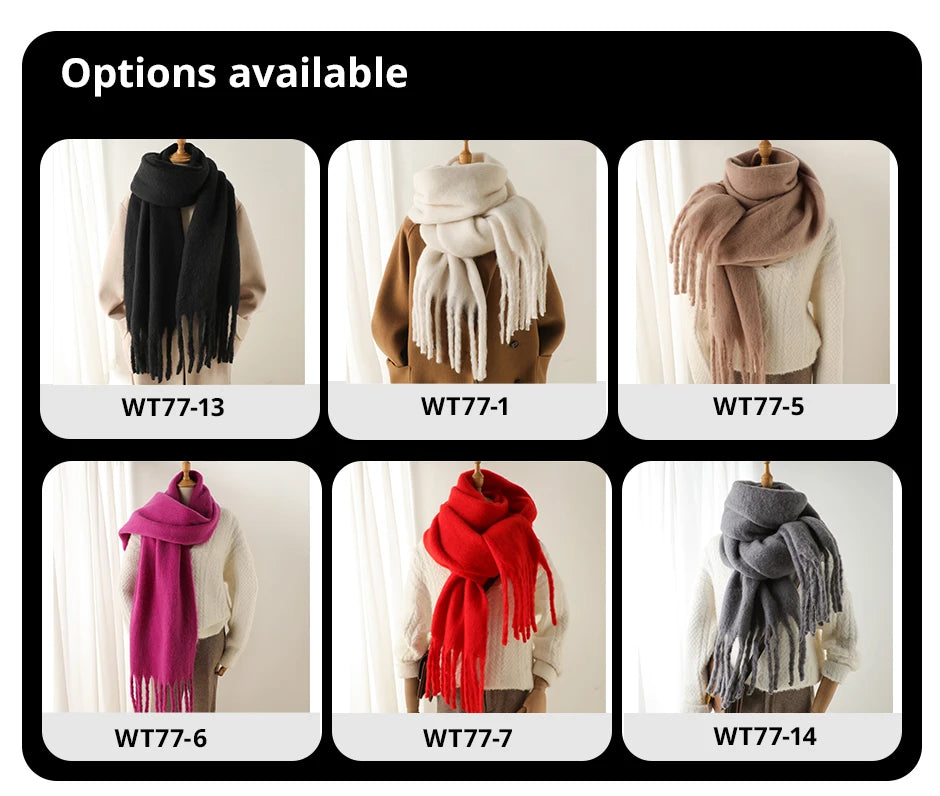 Women's Wrap Around Cashmere Scarf