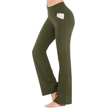Women's Flared High Waist Pants