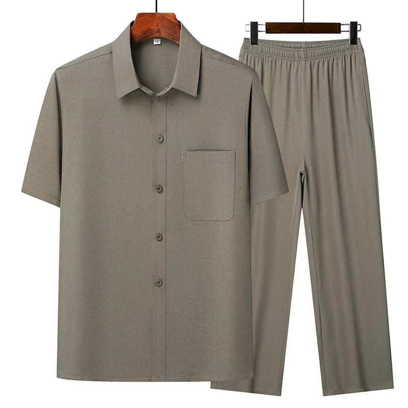 Men's 2-Piece Formal Dress Set Shirt + pants
