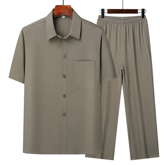 Men's 2-Piece Formal Dress Set Shirt + pants