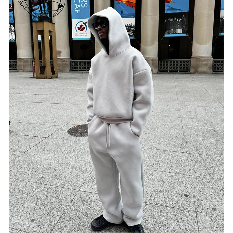 Unisex 2-piece Tracksuit Hoodie + Pants