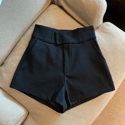 Women High Waisted Dress Shorts