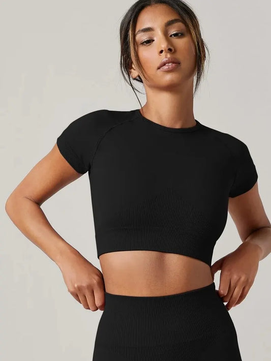 Women's Seamless Workout T-Shirt