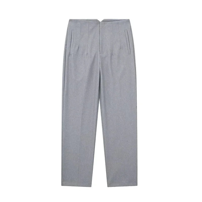 Women's High Waist Office Pants