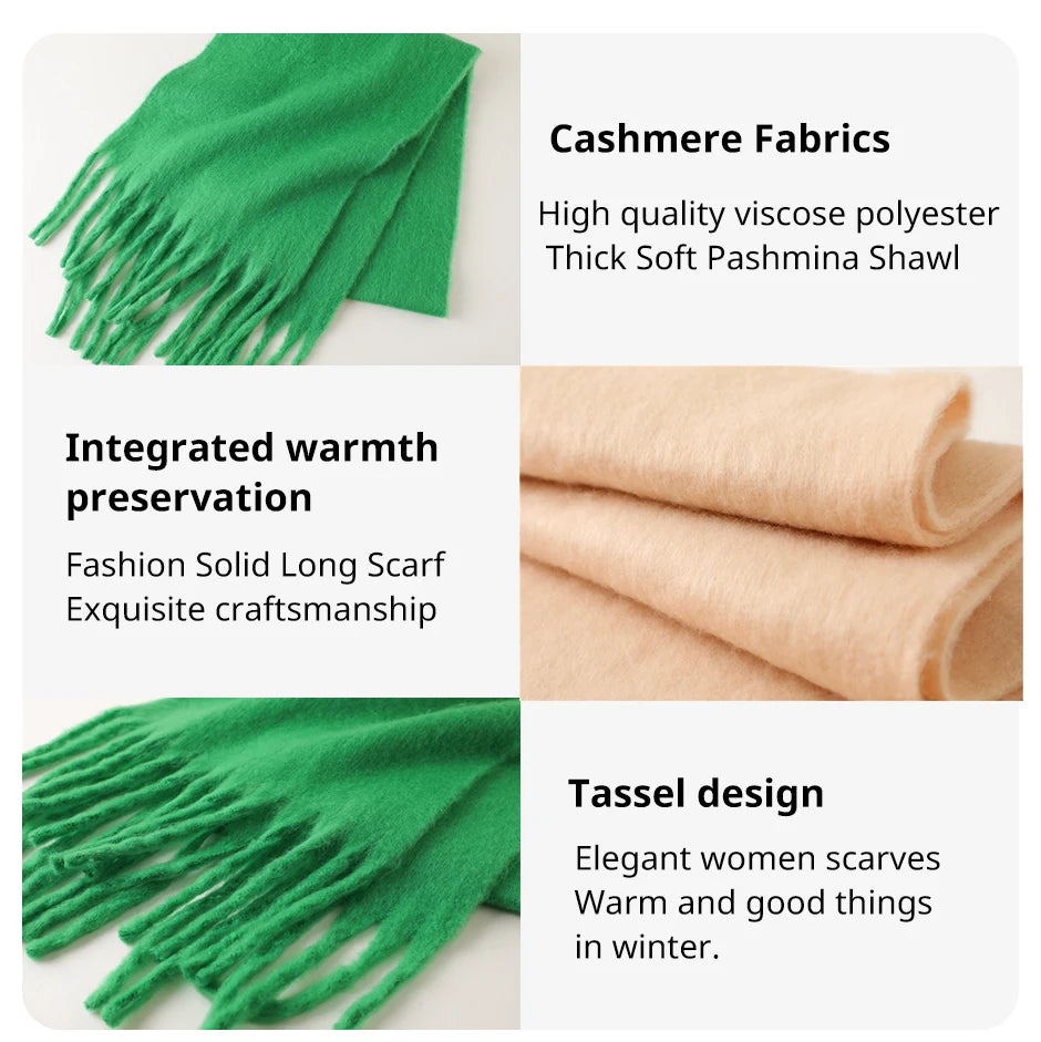 Women's Wrap Around Cashmere Scarf