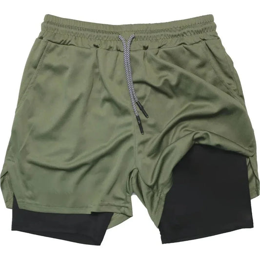 Men's Lined Gym Shorts
