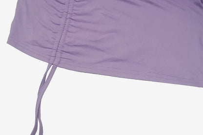 Women's Lace Up Slim Fit Dress