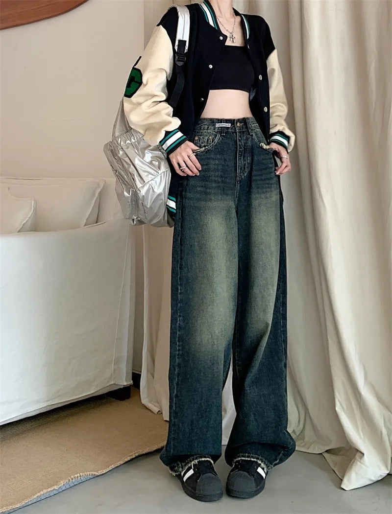 Women's Loose Wide Leg Jeans