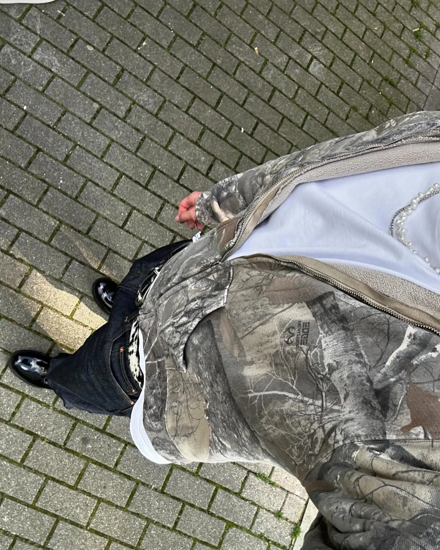 Men's Camouflage Zip Up/Pullover Hoodie
