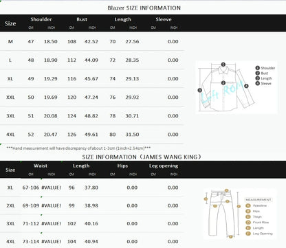 Men's 2-Piece Formal Dress Set Shirt + pants