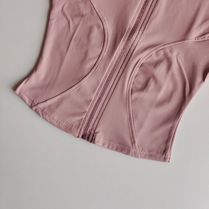 Women's Long Sleeved Zip Up Jacket