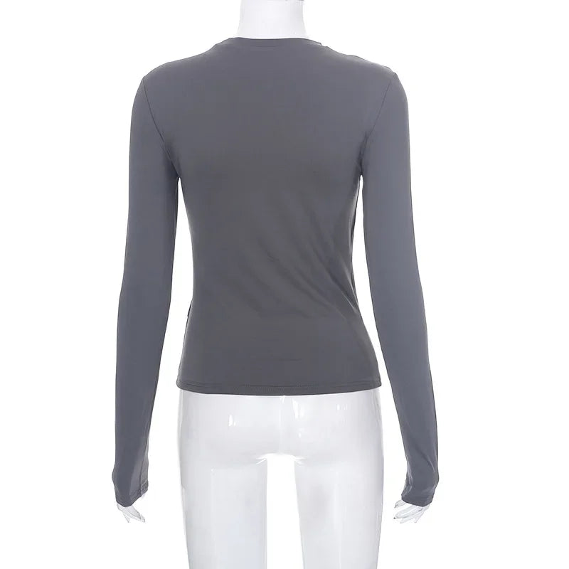 Women's Long Sleeve Slim T-Shirt