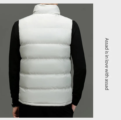 Men's Collared Puffer Vest