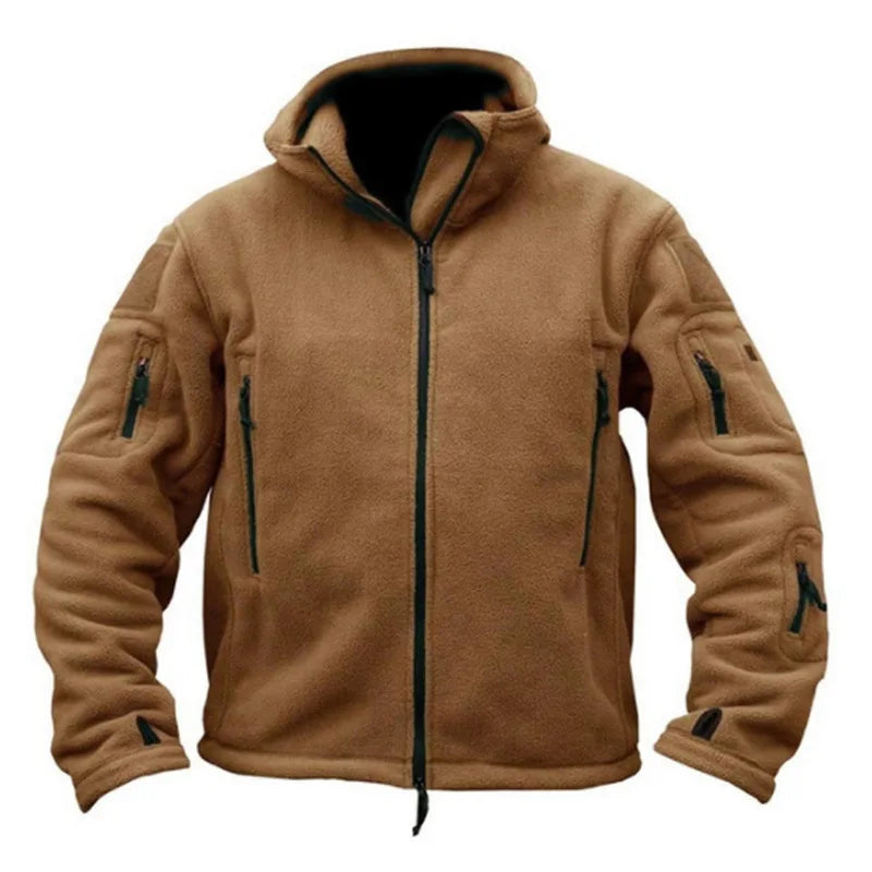 Men's Multi Pocket Zip Up Fleece