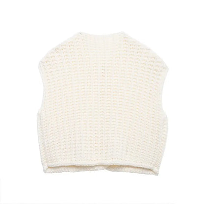 Women's Button Up Sweater Vest