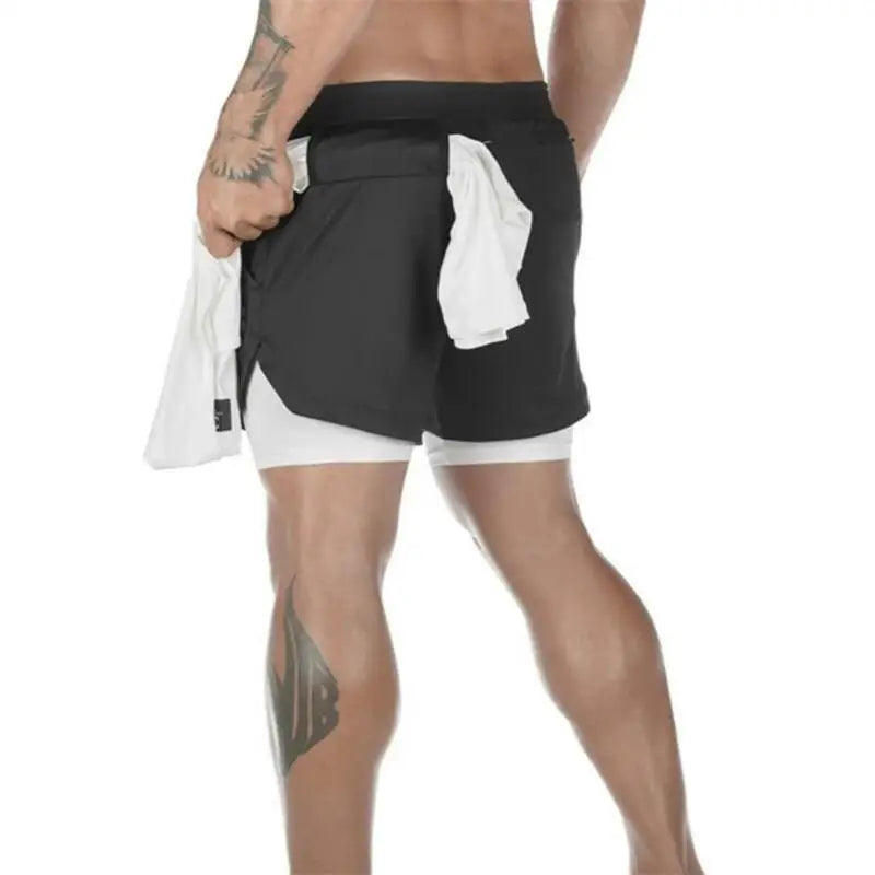 Men's Lined Gym Shorts