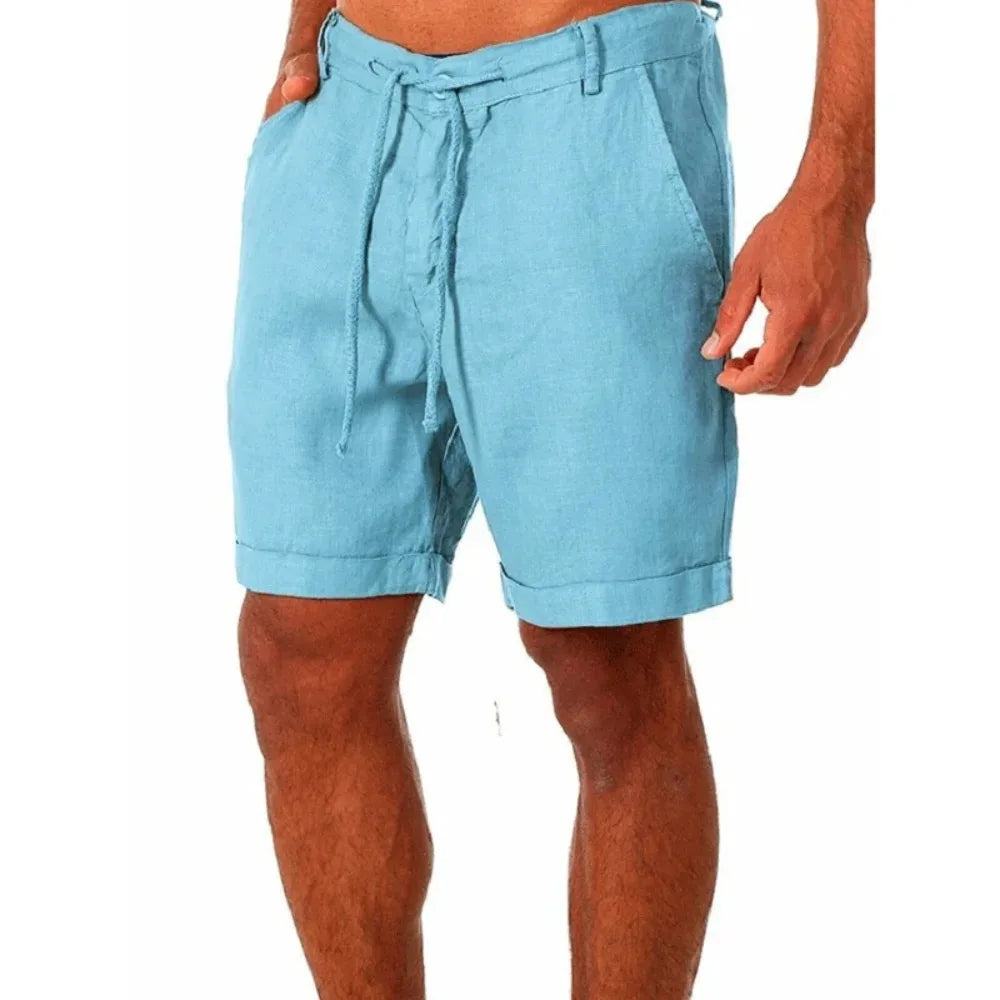 Men's Linen Shorts