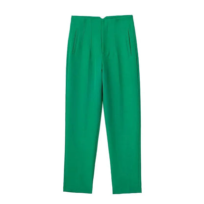 Women's High Waist Office Pants