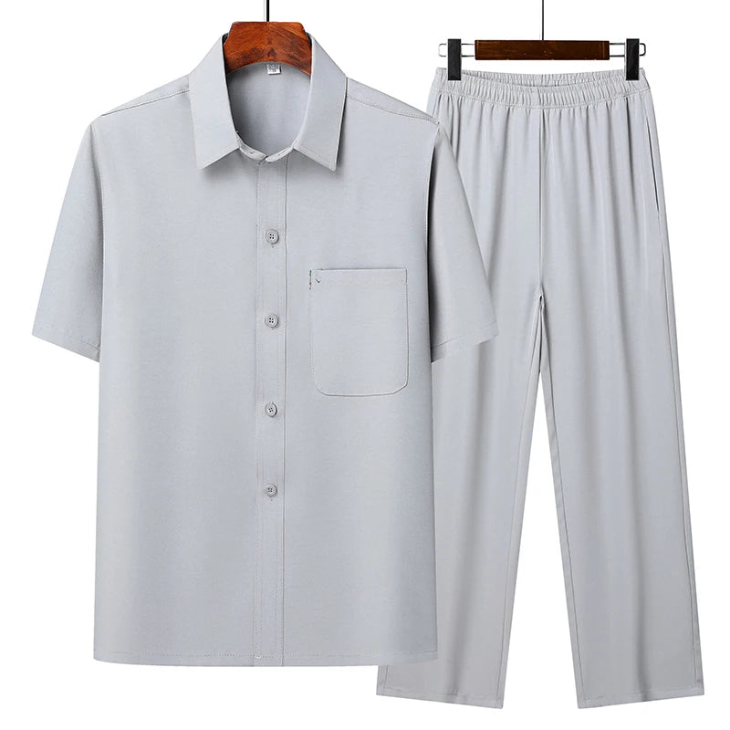 Men's 2-Piece Formal Dress Set Shirt + pants