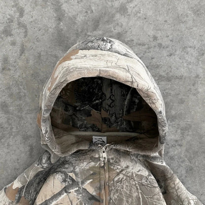 Men's Camouflage Zip Up/Pullover Hoodie