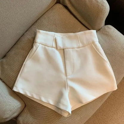 Women High Waisted Dress Shorts
